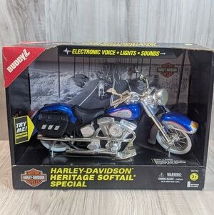 Harley-Davidson Heritage Softail Special Lights & Sounds Vintage 1996 Buddy L